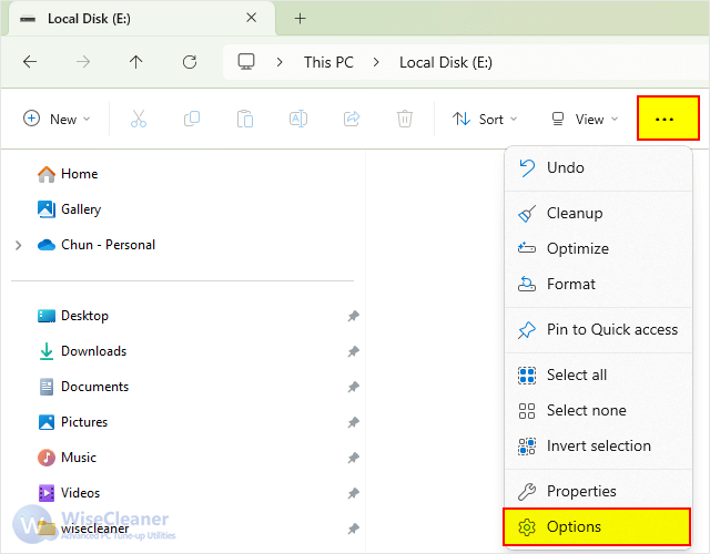 Win11-folder-search-option